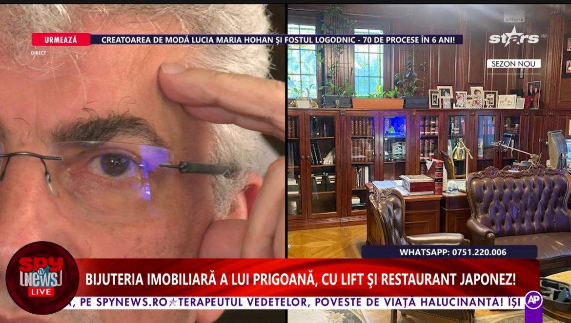 Cum arată casa în valoare de 3,5 milioane de euro a lui Silviu Prigoană. Vila este o adevărată bijuterie imobiliară
