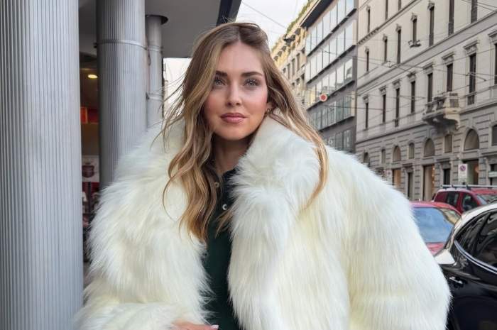 Chiara Ferragni, în plină stradă