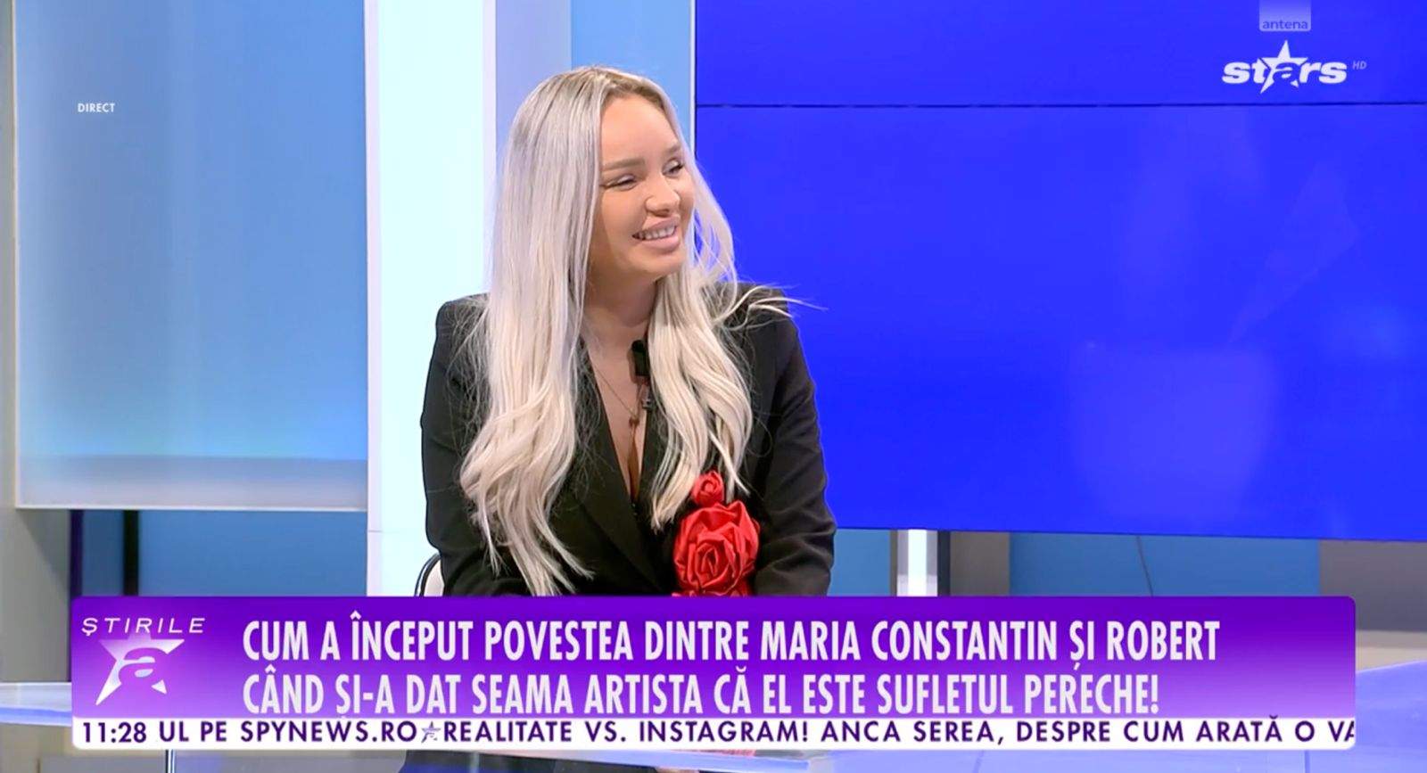Maria Constantin, la Știrile Antena Stars