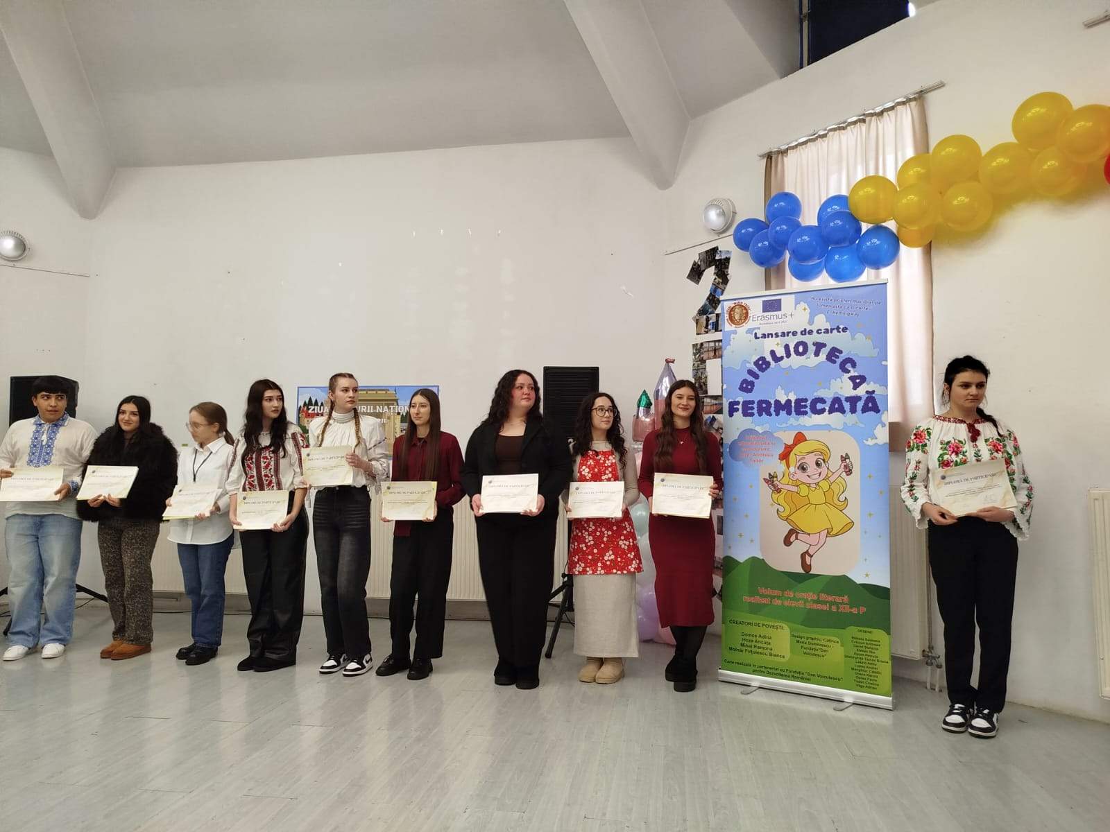 Ziua Culturii Naționale la Odorheiu Secuiesc: elevii au scris o carte de povești, iar Fundația Dan Voiculescu pentru Dezvoltarea României a tipărit cartea