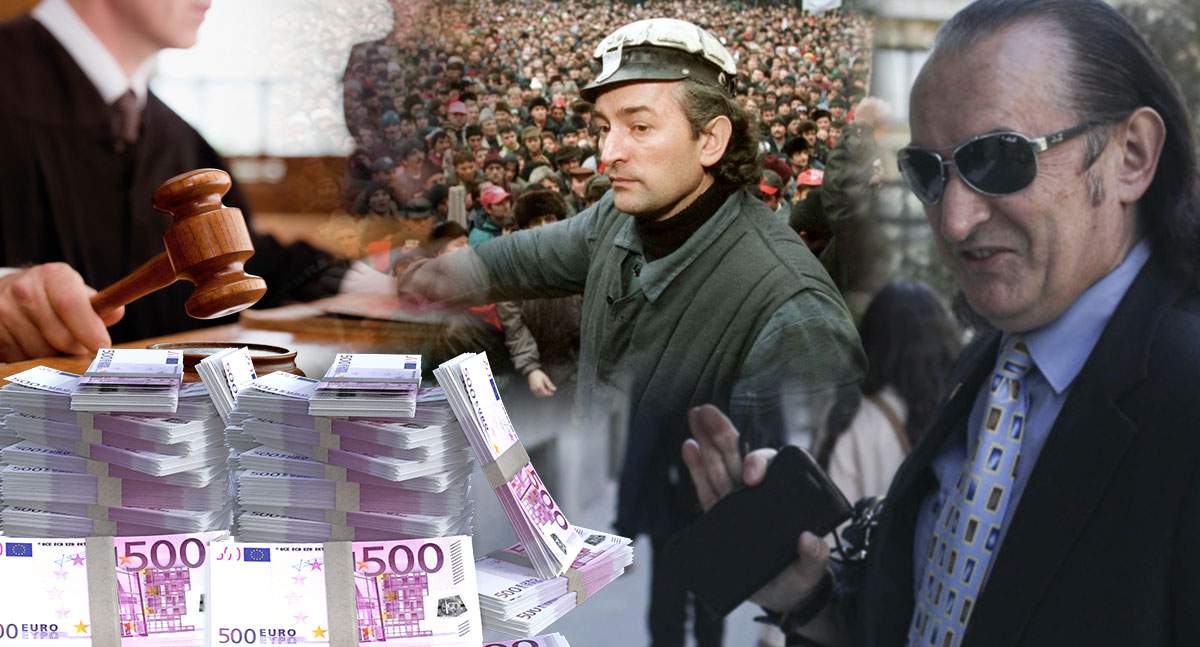 „Luceafărul huilei” a strălucit la tribunal | Miron Cozma a recuperat banii