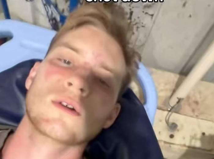 Călătorul, pe patul de spital