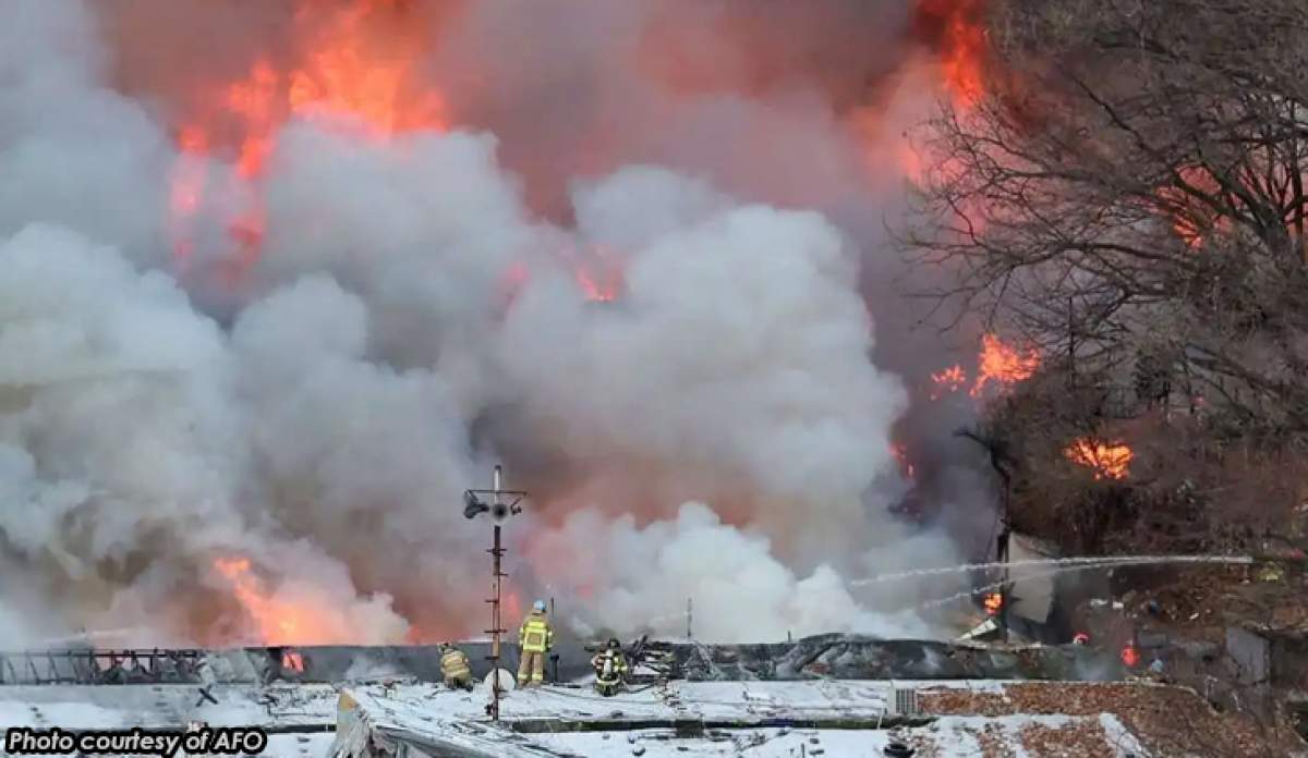 incendiu în Seoul
