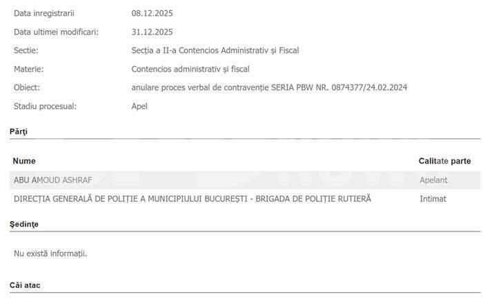 Alex Ashraf, chemat în fața judecătorilor | Probleme cu poliția