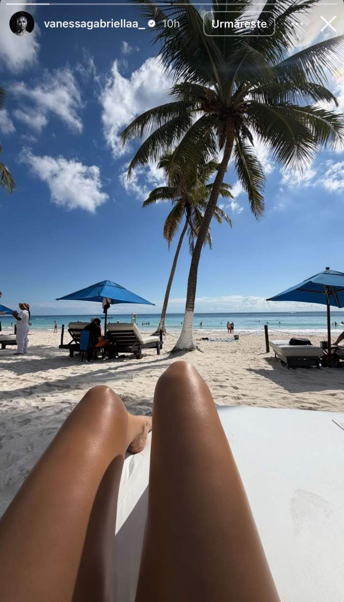 Picioarele de model ale Vanessei