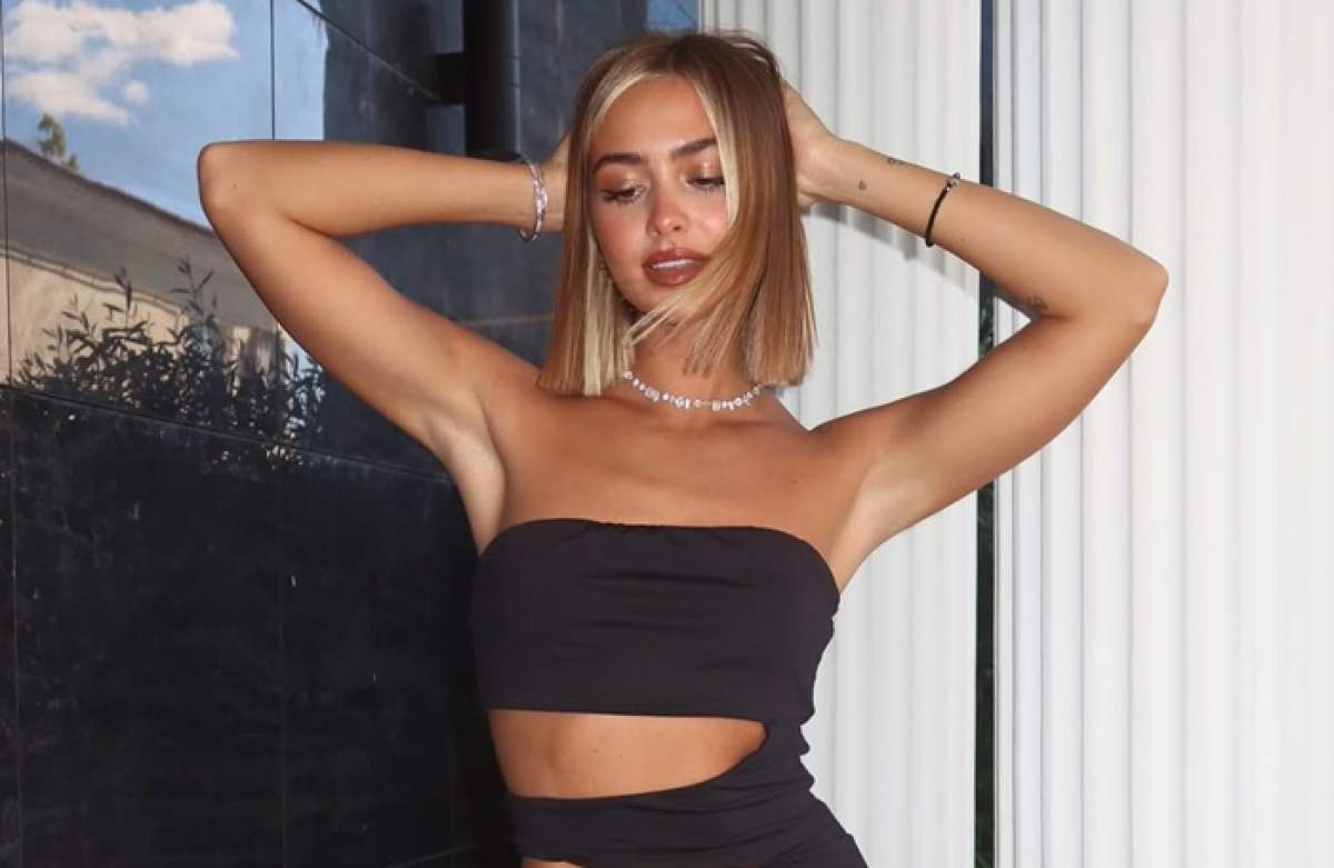 Iuliana Beregoi, în negru