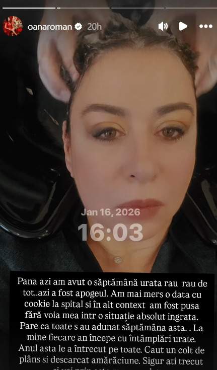 Oana Roman, la coafor