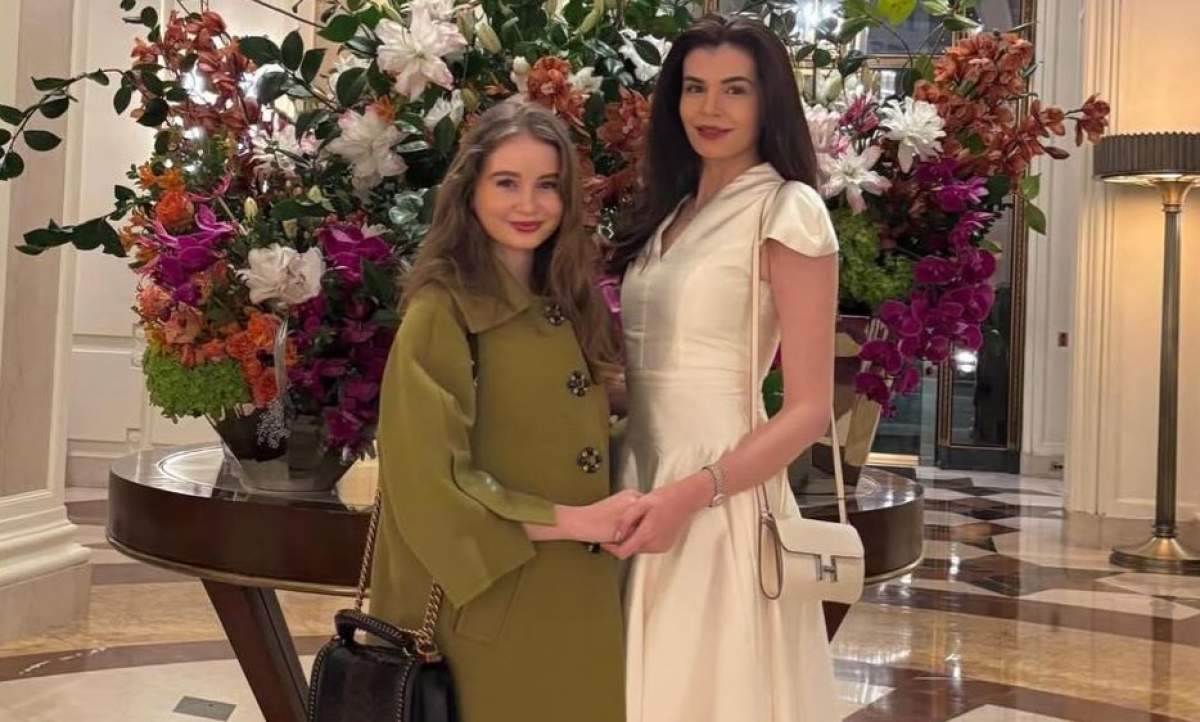 Monica Gabor și fiica ei