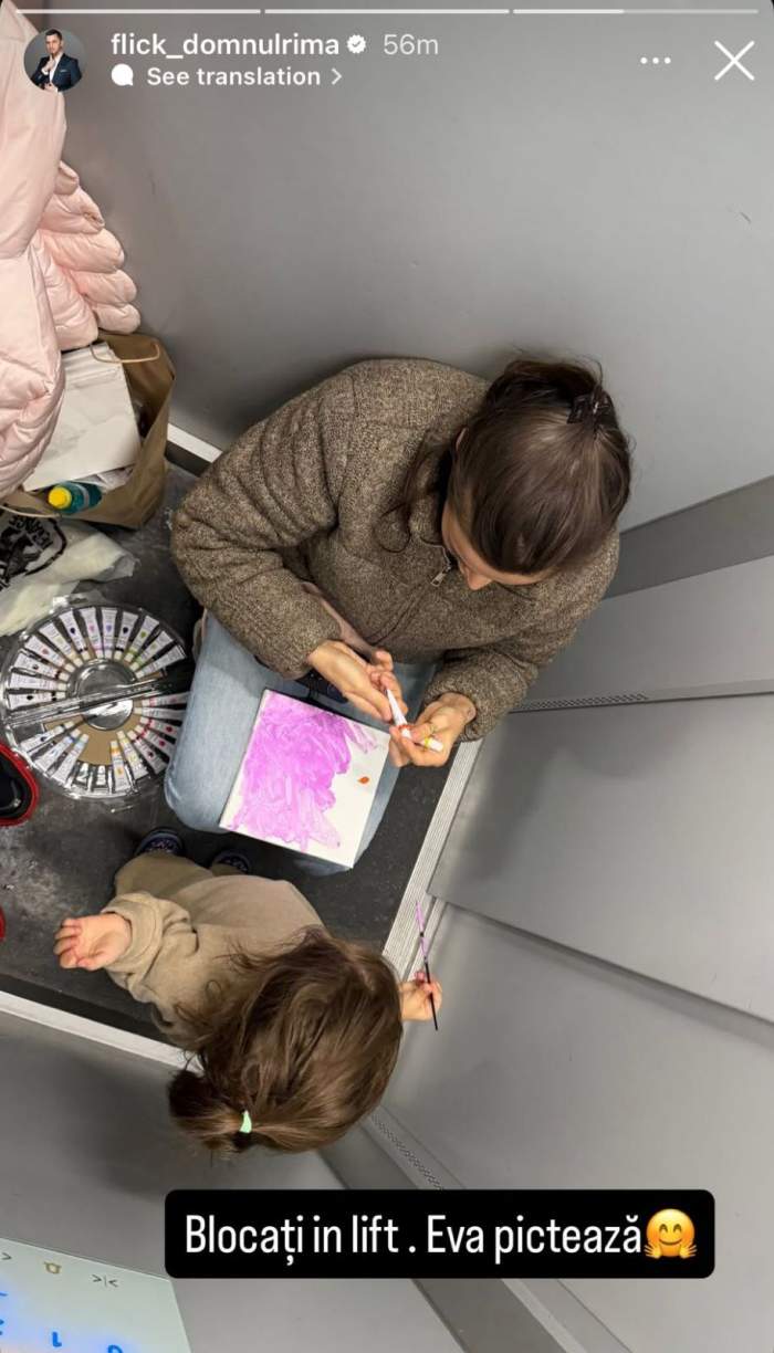 Fiica lui Flick pictează