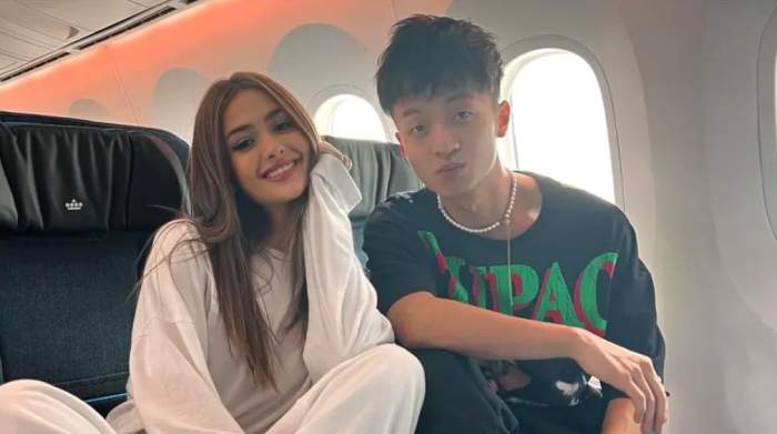 Iuliana Beregoi și Ceanu, în avion