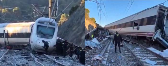 Colaj accident Spania