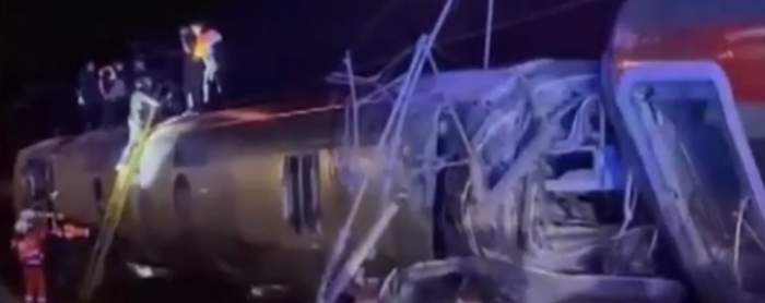 Imagini de după accident