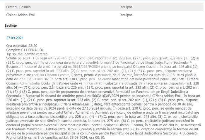 Emrys LeFay (ex - Cosmin Olteanu), primele declarații despre dosarul în care a fost arestat