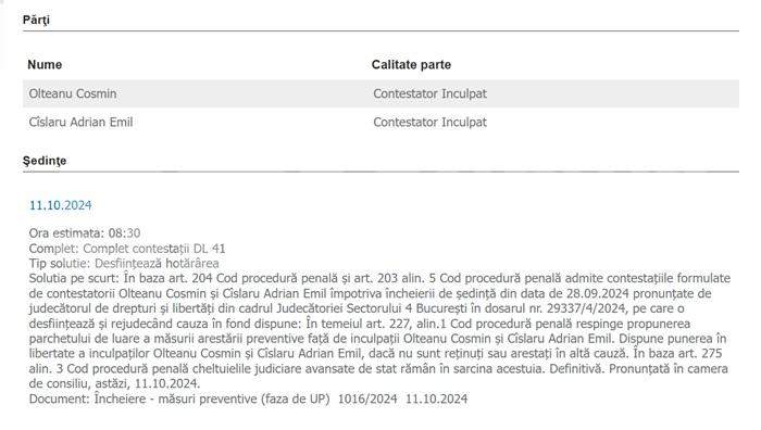 Emrys LeFay (ex - Cosmin Olteanu), primele declarații despre dosarul în care a fost arestat