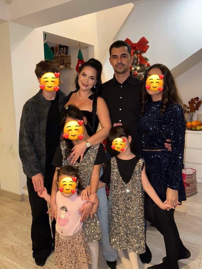 Deea Maxer, alături de familie