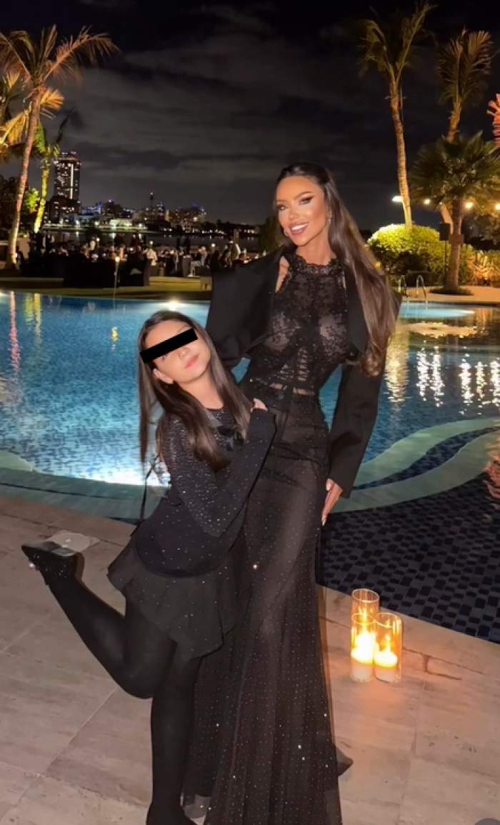 bianca dragusanu si fiica ei