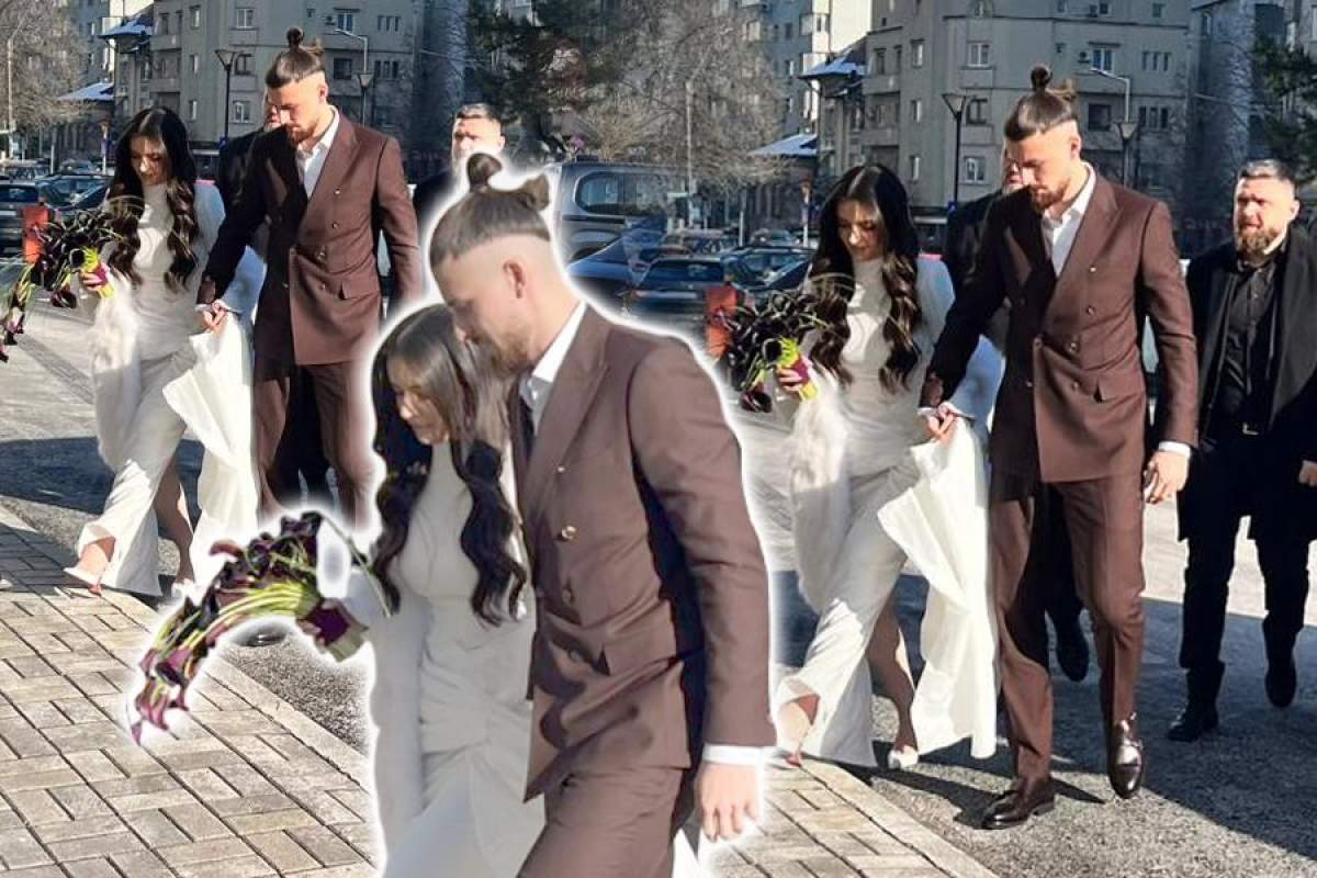 Radu Drăgușin s-a căsătorit în secret! Primele imagini de la eveniment