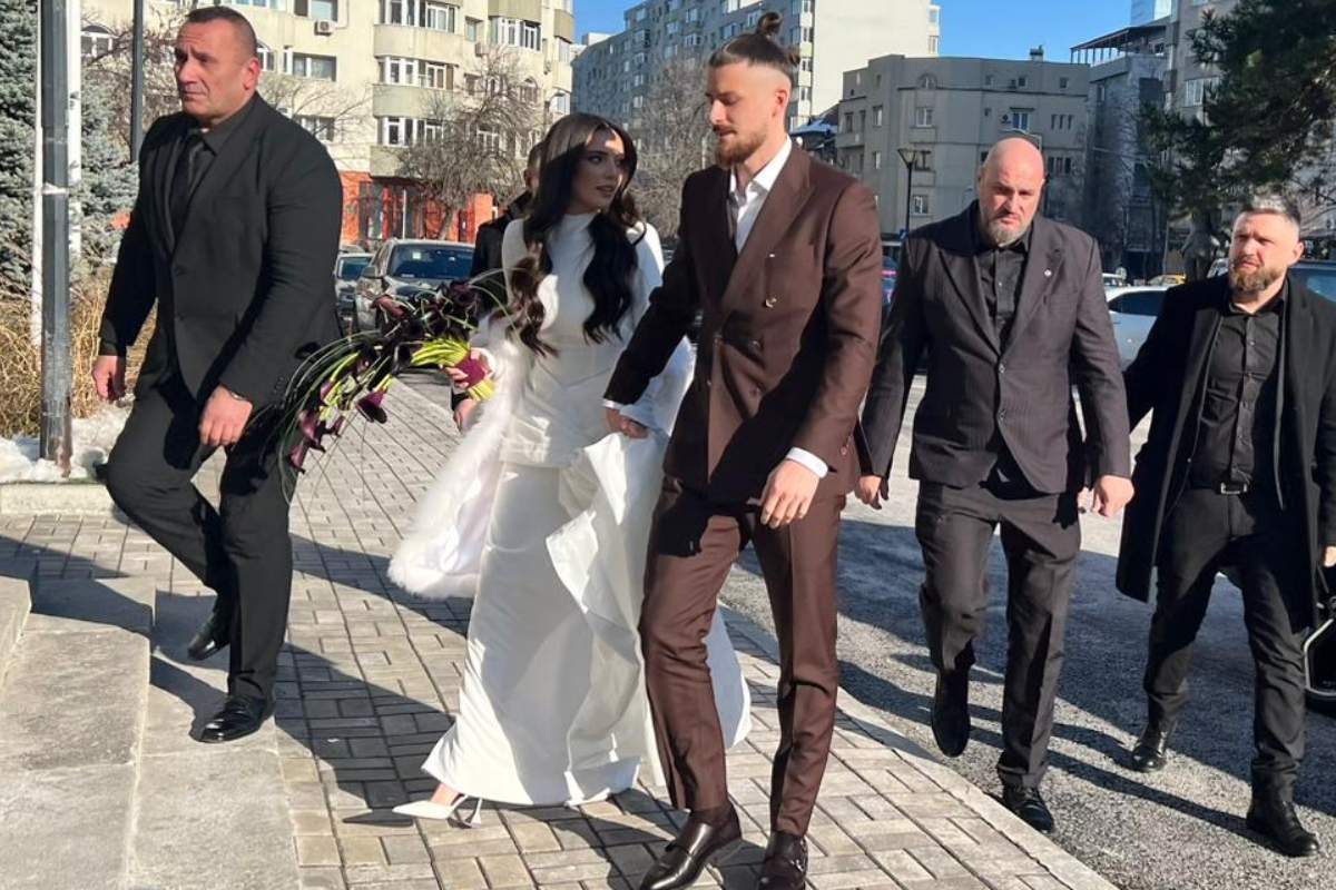 Radu Drăgușin s-a căsătorit în secret! Primele imagini de la eveniment