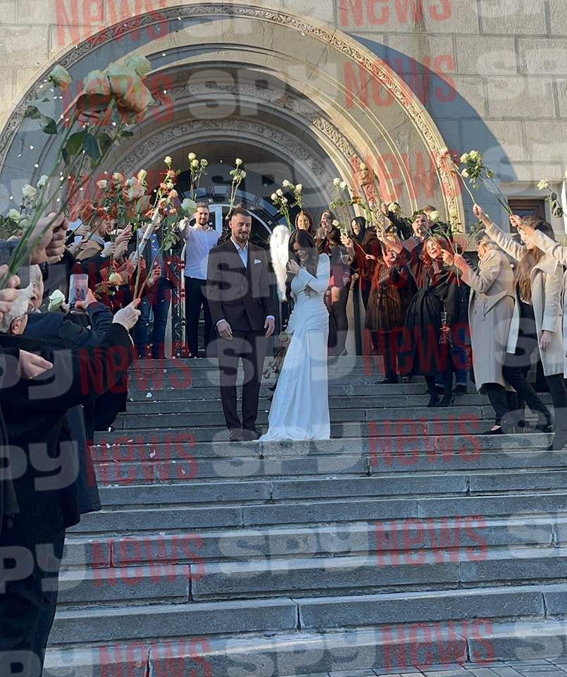 Radu Drăgușin s-a căsătorit în secret! Primele imagini de la eveniment