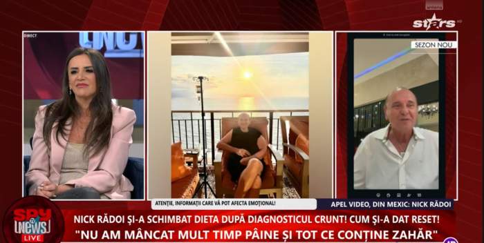 Nick Rădoi, la Antena Stars