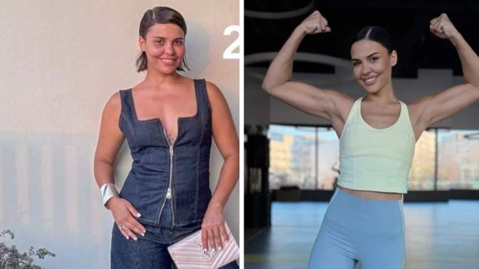 Colaj foto cu Andreea Popescu