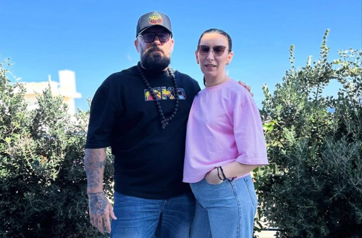 Cătălin Zmărăndescu și soția