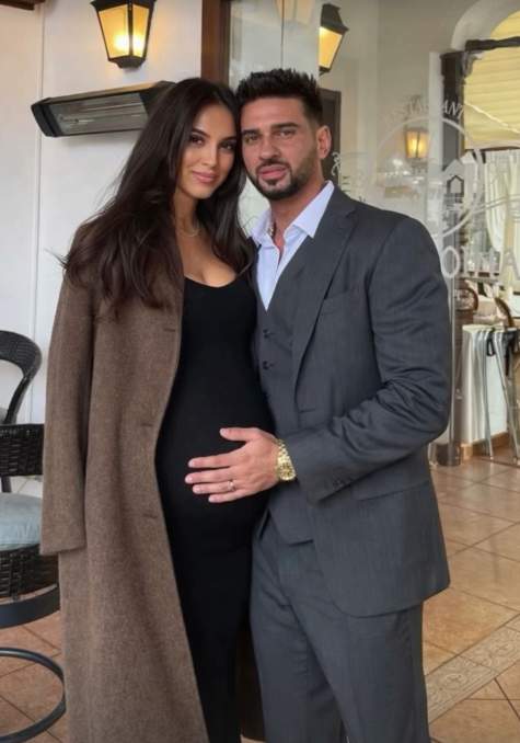 dorian popa si sotia sa, andreea. imagine cu AI