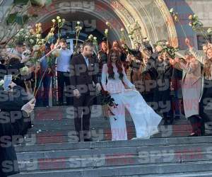 Cum a arătat tortul de la petrecerea de nuntă a lui Radu Drăgușin cu Ioana Stan. Cei doi i-au emoționat pe invitați cu dansul mirilor