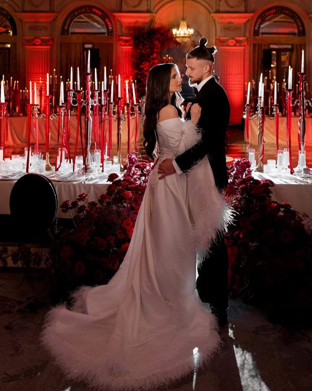 Radu Drăgușin și soția lui