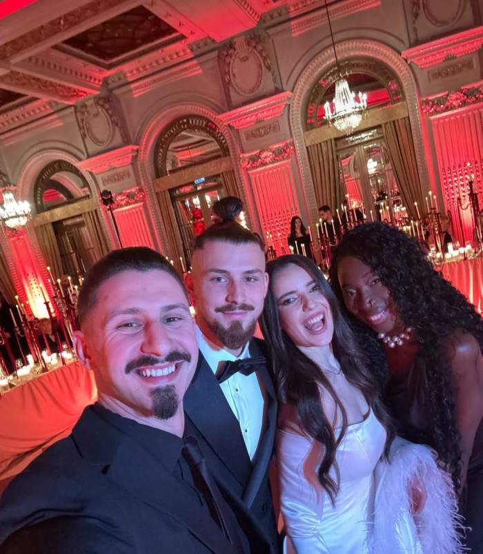 Fratele și cumnata lui Radu Drăgușin