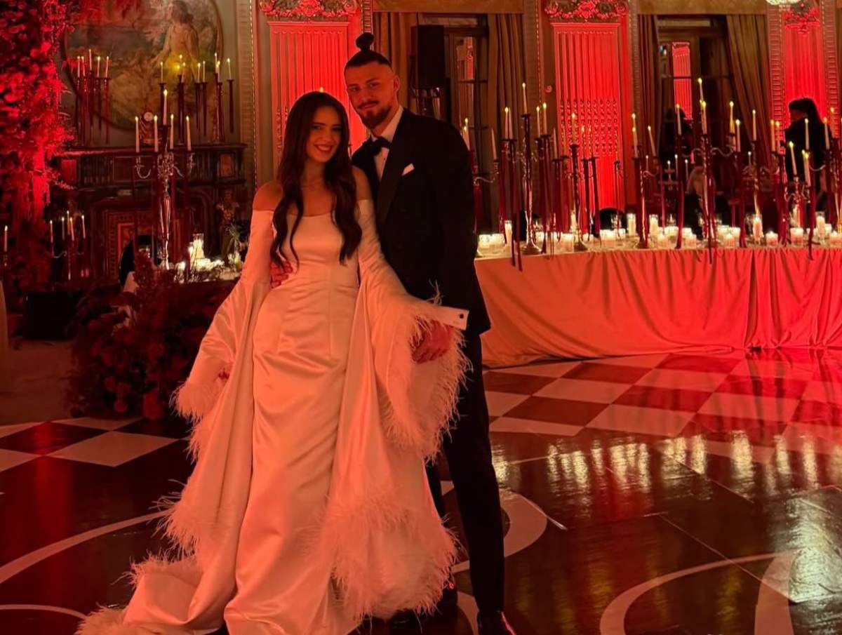 Radu Drăgușin și Ioana Stan, la nuntă