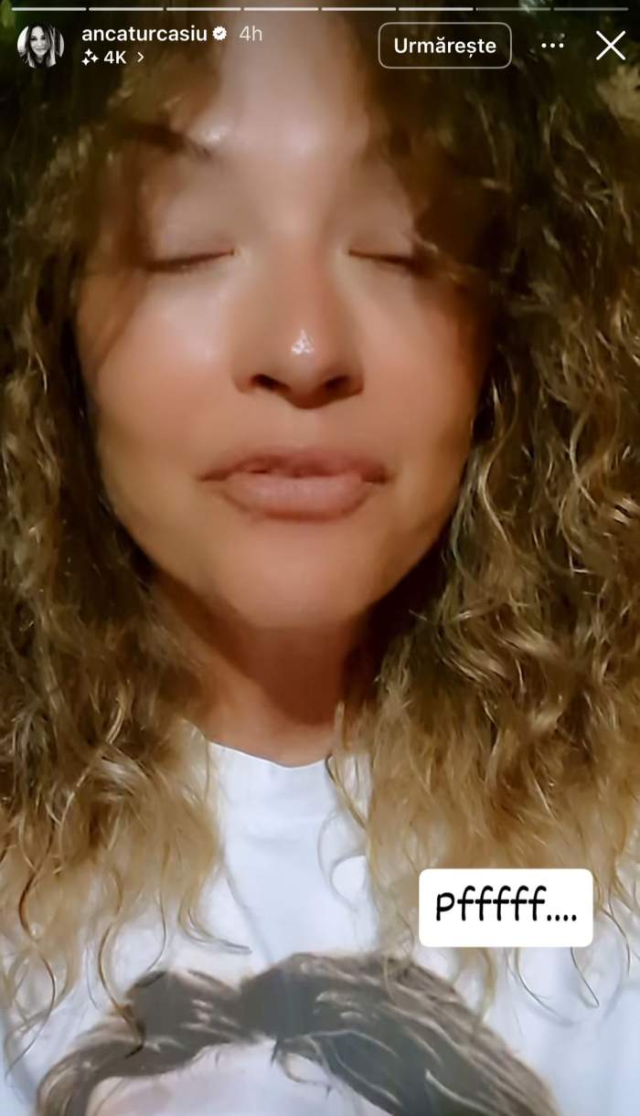 Anca Țurcașiu și-a povestit cea mai recentă peripeție