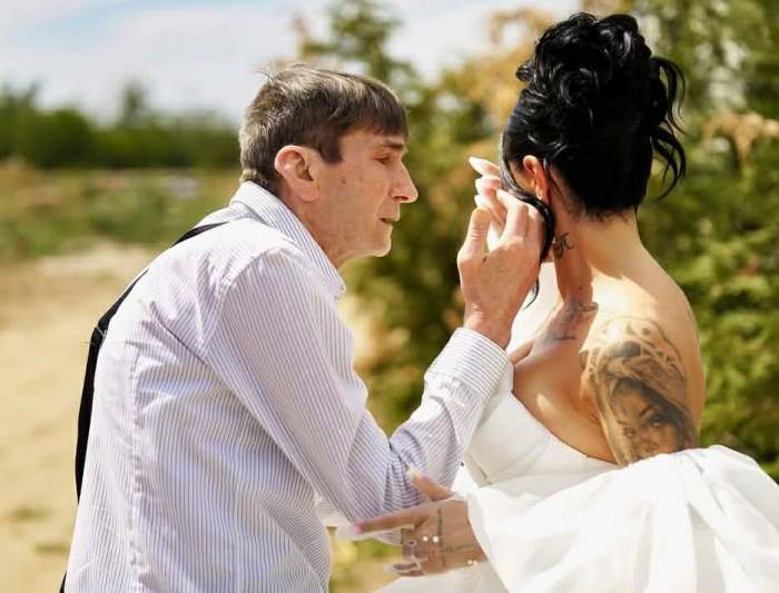 Larisa Mârtan și tatăl ei