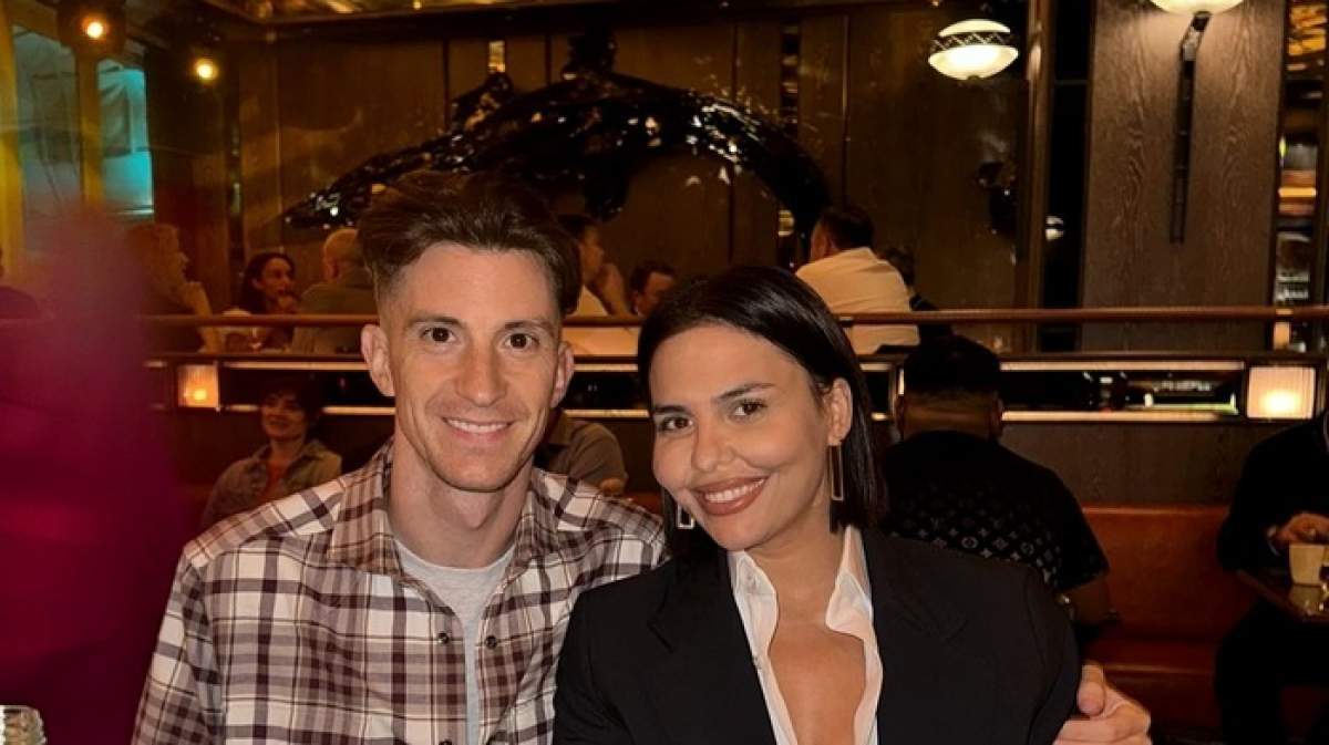 Andreea Popescu și soțul ei