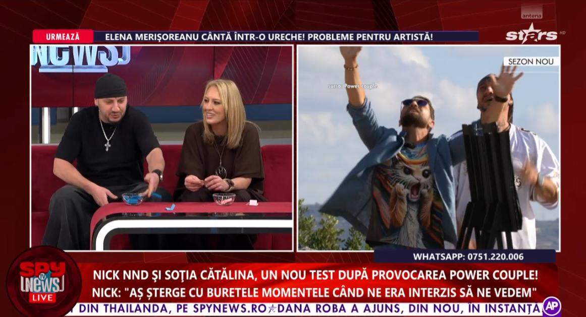 NiCK NND și partenera lui, la Spynews TV