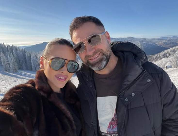 iustina si cornel impreuna selfie