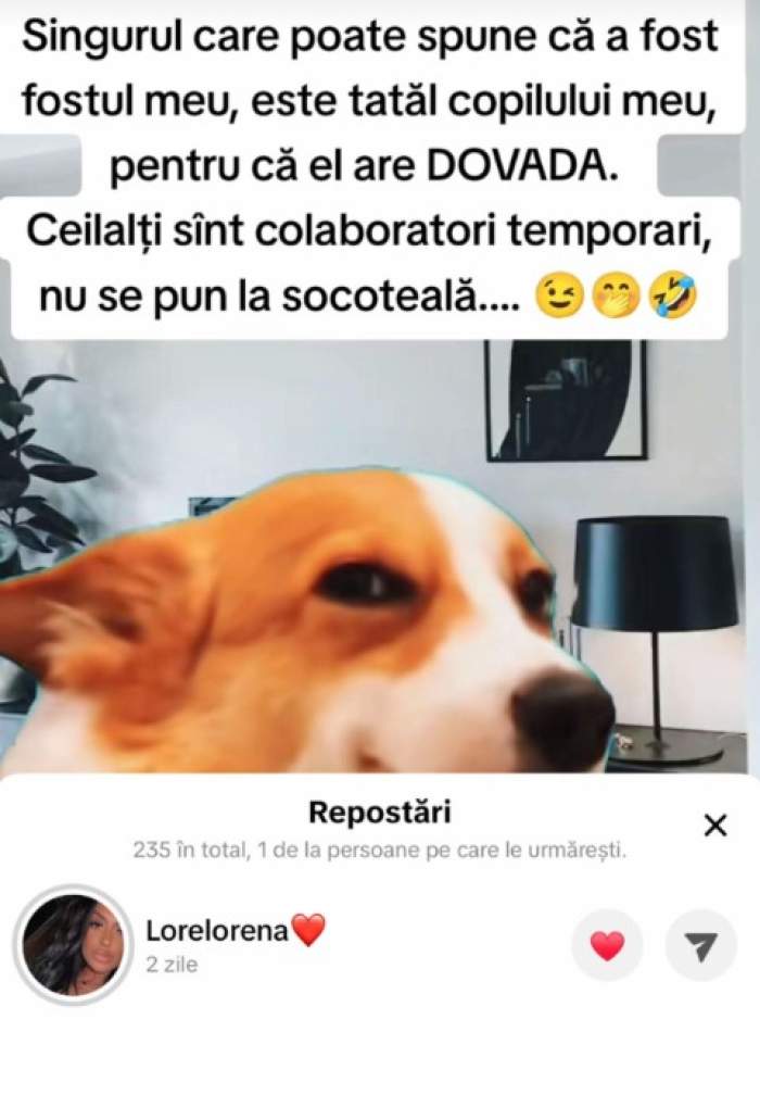 lorena, fosta sotie a lui robert lele