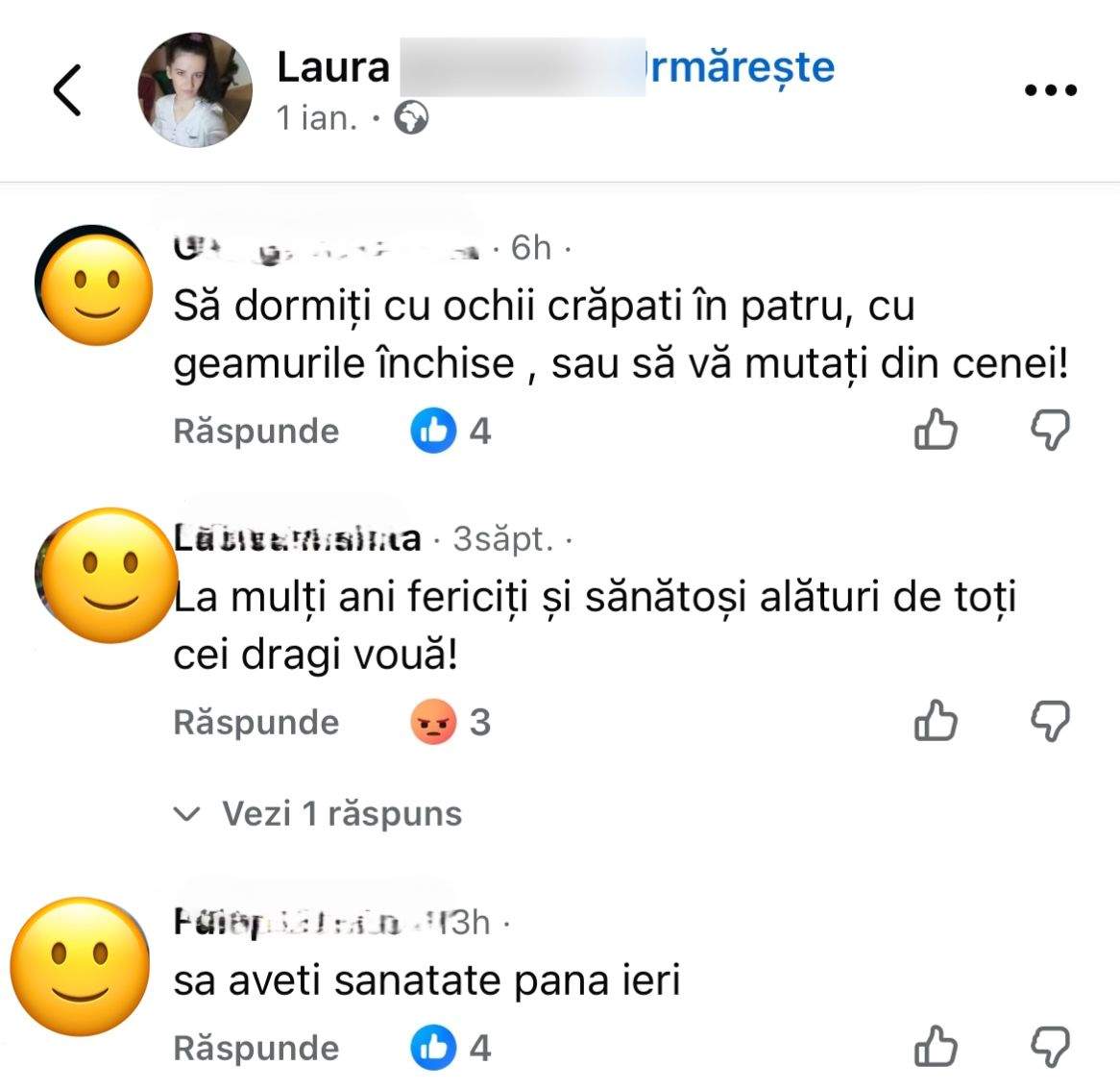 Mesajele primite de mama criminalului