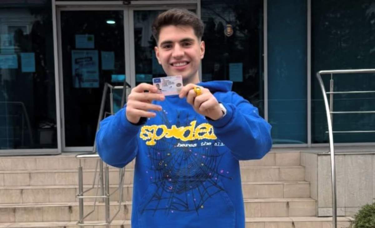 Bisoi Petruț cu permisul în mână