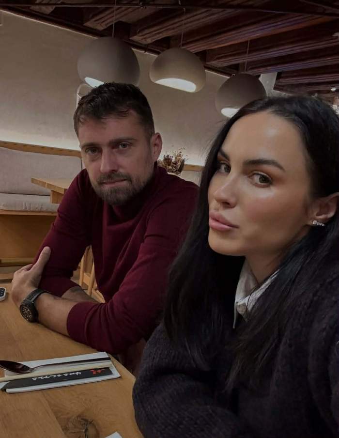 Gabi Tamaș și soția lui, Ioana