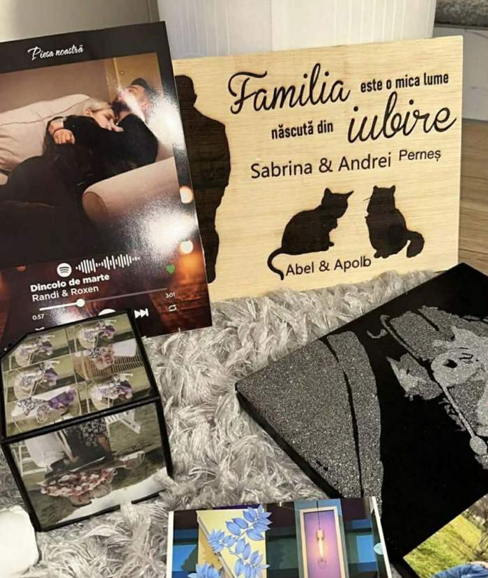 cadourile Sabrinei Imbrea de la Andrei Perneș