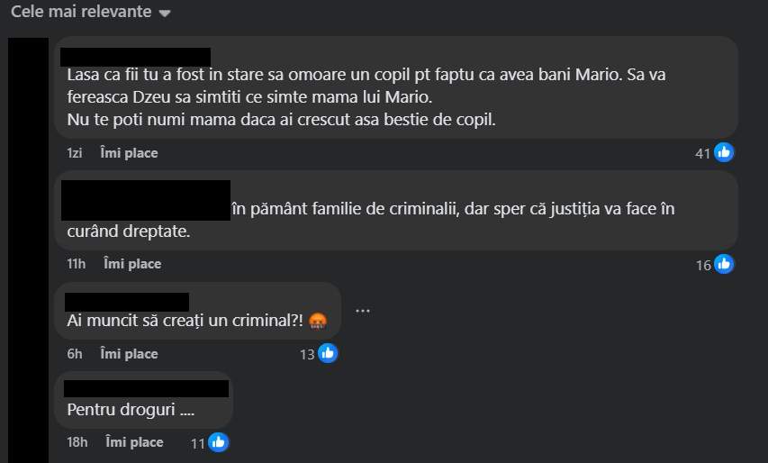 mama criminal cenei