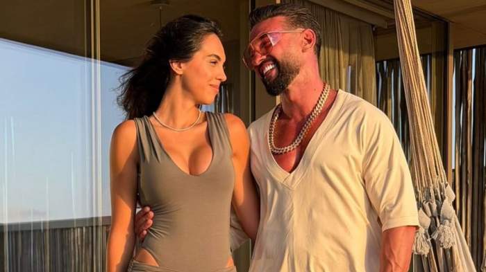 Dorian Popa și soția lui, Andreea