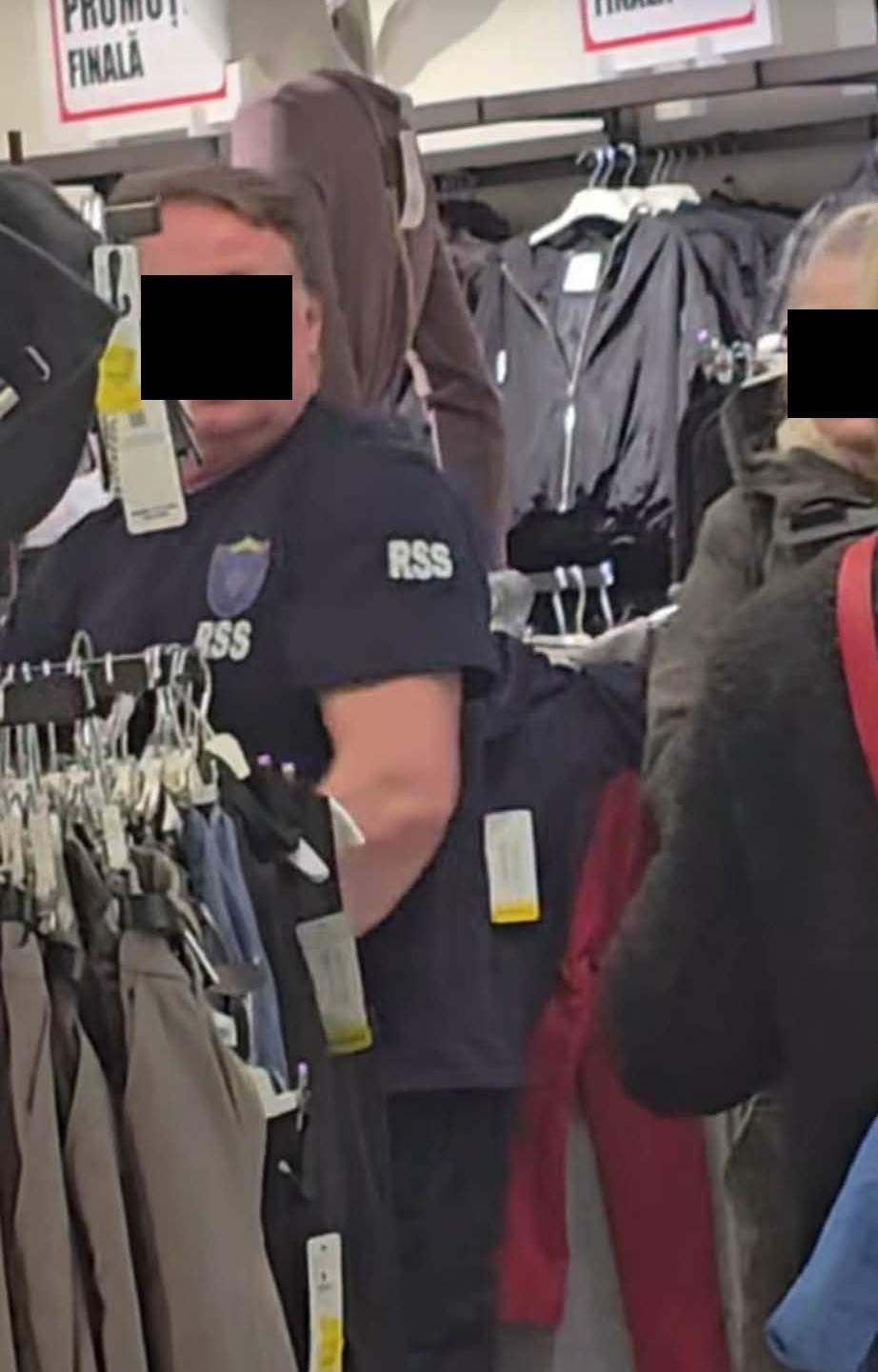 bătaie într-un magazin