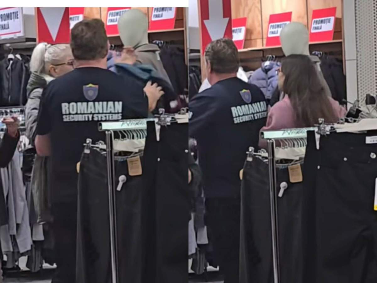 bătaie într-un magazin