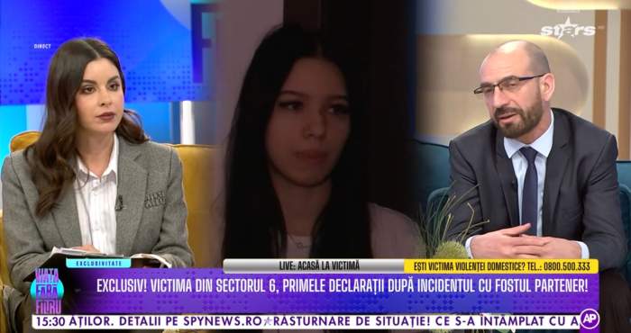 Tânăra sechestrată, în direct la Antena Stars