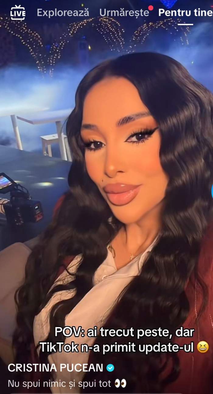 Cristina Pucean, pe Internet