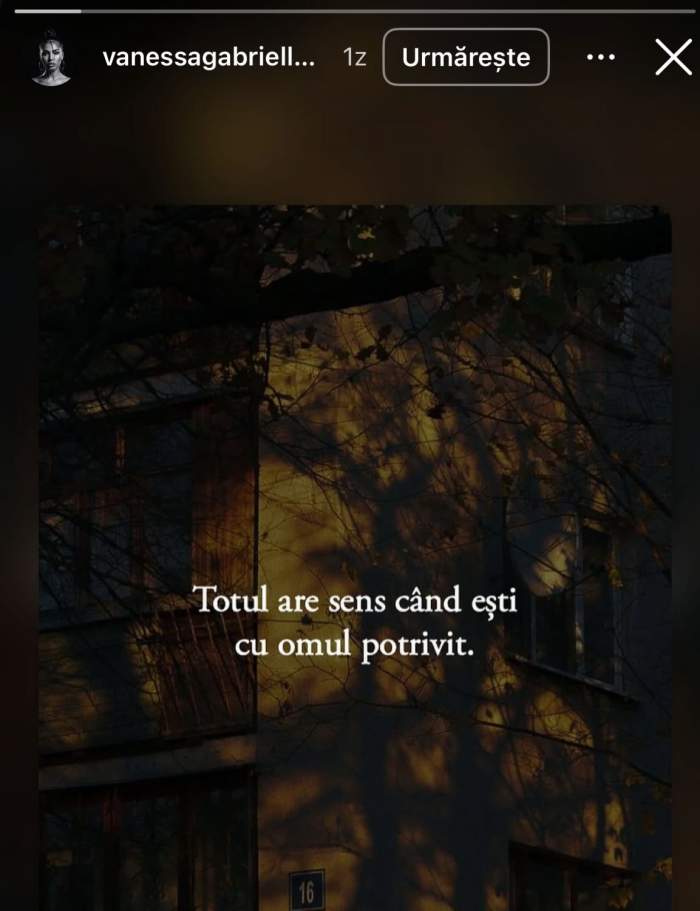 Mesajul postat de Vanessa