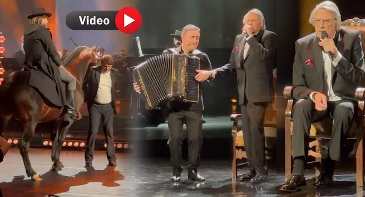 Imagini de senzație și în exclusivitate de la "Gala Aniversară Florin Piersic 90"! Au urcat calul pe scenă