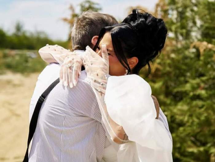 Larisa Mârtan și tatăl ei